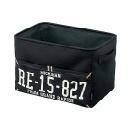 収納ボックス カラーボックス 収納 箱 ポケット レギュラーサイズ ブラック