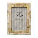 ボーン×ブラスフォトスタンド L 写真立て フォトフレーム 高さ19 通販