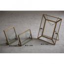 ガラスフォトスタンド アンティーク 写真立て フォトフレーム 高さ11 通販