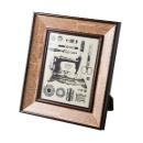 アートフレーム フォトフレーム 写真 絵画 イラスト 額縁 レトロ アンティーク Lサイズ ベージュ