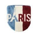 トイレのフタカバー 洗浄便座用 おしゃれ 個性的 インパクト イメージチェンジ カラフル パリ