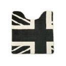 トイレマット マット おしゃれ アメリカンスタイル 個性的 ポップ カジュアル イギリス ブラック