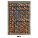 フラワープリントマルチカバー ネイビー ソファ リビング 幅180 通販