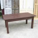 テーブル アンティーク調 おしゃれ 木製 ナチュラル ハンガリー 大きめ ブラウン 幅150