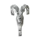 フック ウォールフック 壁掛け 小物掛け 鍵 おしゃれ アニマル 羊 ホワイト 高さ12.5