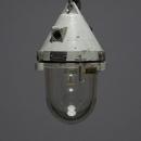 ブリットランプ グレー アンティークライト かっこいい 照明 スチール 直径20