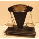 アンティークスケール アンティーク雑貨 おしゃれ アイアン オブジェ ブラック シャビー 高さ45