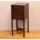 スモールキャビネット アンティーク家具 おしゃれ 木製 ブラウン 高級感 高さ78