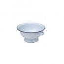 コランダーS ブルー 青 ホーロー キッチン用品 シンプル おしゃれ ボウル 水切り 野菜ボウル