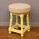 スツール Paint アンティーク家具 おしゃれ 木製 モダン カジュアル イエロー 高さ49