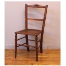 ホールチェア アンティーク家具 おしゃれ 木製 ブラウン ナチュラル オーク メッシュ 高さ43