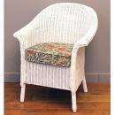 ロイドルームチェア  アンティーク家具 おしゃれ スチール ホワイト 高級感 エレガント 高さ32