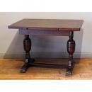 ドローリーフテーブル アンティーク家具 おしゃれ 木製 ブラウン オーク 高級感 高さ75.5