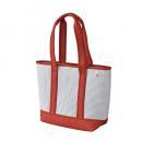 SPICE ライトトートバッグ レッド 2個セット メッシュ おしゃれ ホワイト 防水 高さ33.5