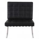 デザイナーズ3点セット(バルセロナチェア1P+オットマン+アイリーン・グレイ　サイドテーブル)