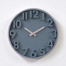 SPICE EDGE 壁掛け時計 PROJECTION グレー 30cm ウォールクロック