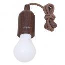 SPICE ロープランプ ブラウン 2個セット アウトドア ナチュラル 木目調 高さ16