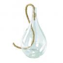 SPICE ロープハンギングガラスベース ドロップ Lサイズ 2個セット 高さ31