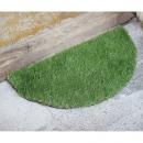 SPICE フェイクグラスマット ハーフラウンド 2個セット 芝生 玄関マット 長さ75