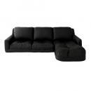 フロアコーナーカウチソファ【Withlow】ウィズロー/レザータイプ(右コーナー・左コーナー)