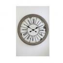 ルーヴル ラージクロック シャビー 壁掛け 時計 電池 おしゃれ アンティーク調 シンプル