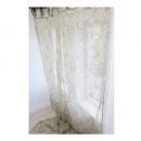 ローズ ラスティカーテン ナチュラル ファブリック おしゃれ 天然素材 リネン 麻 薔薇