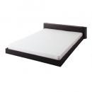 モダンライト・コンセント付きフロアベッド【Shelly】シェリー【国産ポケットコイルマットレス付き】