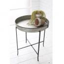 バリヤード・ワイドタブトレイ アンティーク調 ゴールド スタンド おしゃれ 高さ53