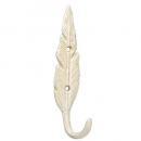 SPICE FOUNDER フェザーウォールフック B ホワイト 2個セット おしゃれ 高さ17.5