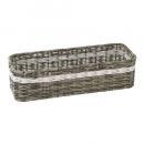 SPICE CHORE PEストローバスケット レクト 2個セット おしゃれ かご 幅38