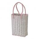 SPICE CHORE PEストロースリムバッグ グレー 2個セット かご バスケット 高さ53