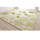 マイクロファイバークッションラグ　【aquli】 アクリ