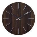 SPICE EDGE 壁掛け時計 WOODGRAIN ブラウン 40cm おしゃれ ガレージライク