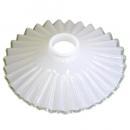 ミルクグラス シェード フレンチ ランプシェード かわいい レトロ おしゃれ ガラス 乳白色