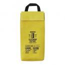 レジ袋ストッカー おしゃれ クラシック 便利 整理 保管 ビニール袋 イエロー 高さ37