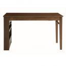 収納シェルフラック付 エクステンションテーブルベンチダイニングシリーズ【Emile】エミール