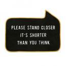 トイレマット かっこいい おしゃれな空間 英語 トイレ アメリカン ブラック アクリル 幅55