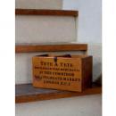 マーケットボックス 木製 収納 アンティーク調 おしゃれ 使いやすい 箱 パイン材 ケース