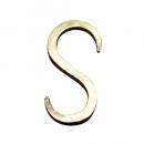 SフックS ゴールド アイアン 掛ける アンティーク調 おしゃれ シンプル 金色 ゴールド