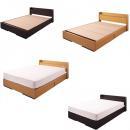 コンセント付き収納ベッド【Silly】シリー【ボンネルコイルマットレス付き】