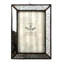 ミラーフォトフレーム L ブラック ゴージャス おしゃれ アンティーク調 エレガント 高18.5