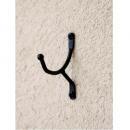 アイアンフックS 黒 6個セット アイアン おしゃれ シンプル 壁掛け フック 帽子 ストール掛