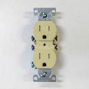 アース付コンセント ベージュ DIY タンブラースイッチ made in USA