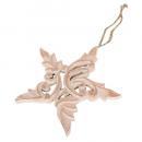 ウッドオーナメントL・スター ピンク 2個セット ディスプレイ インテリア雑貨 おしゃれ 幅20