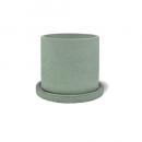 ネオポットサークルL プランター 鉢 4個セット セメント おしゃれ グリーン 直径13.5