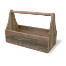 ブリティッシュオールドウッドボックスC ナチュラル プランタースタンド アンティーク調 幅50