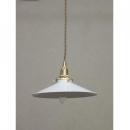 23cmシェード EW ホワイト ランプシェード 照明器具 ペンダントライト用 高さ55