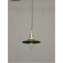 スモールシェード エナメル GR グリーン ランプシェード 照明器具 ペンダントライト用 高さ20