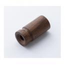 ウッドフック ウォルナット 2個セット ミディアムブラウン 木製 ナチュラル DIY 高さ40