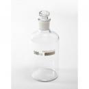 500mlボトルストッパー付 ガラス クリア キッチン用品 おしゃれ シンプル 高さ200